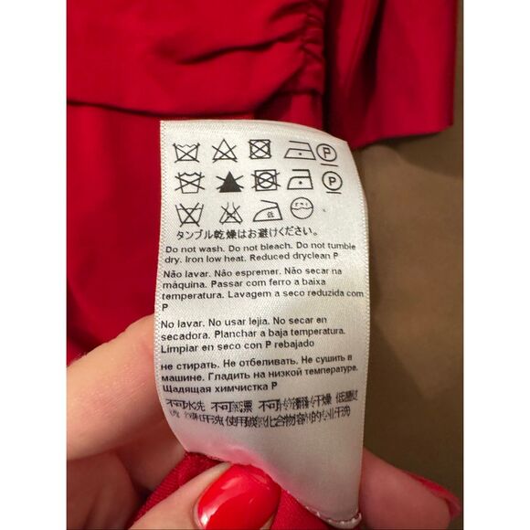 Escada Red Dress - Picture 6 of 7